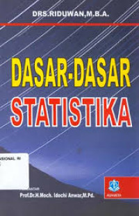 Image of Dasar-Dasar Statistika