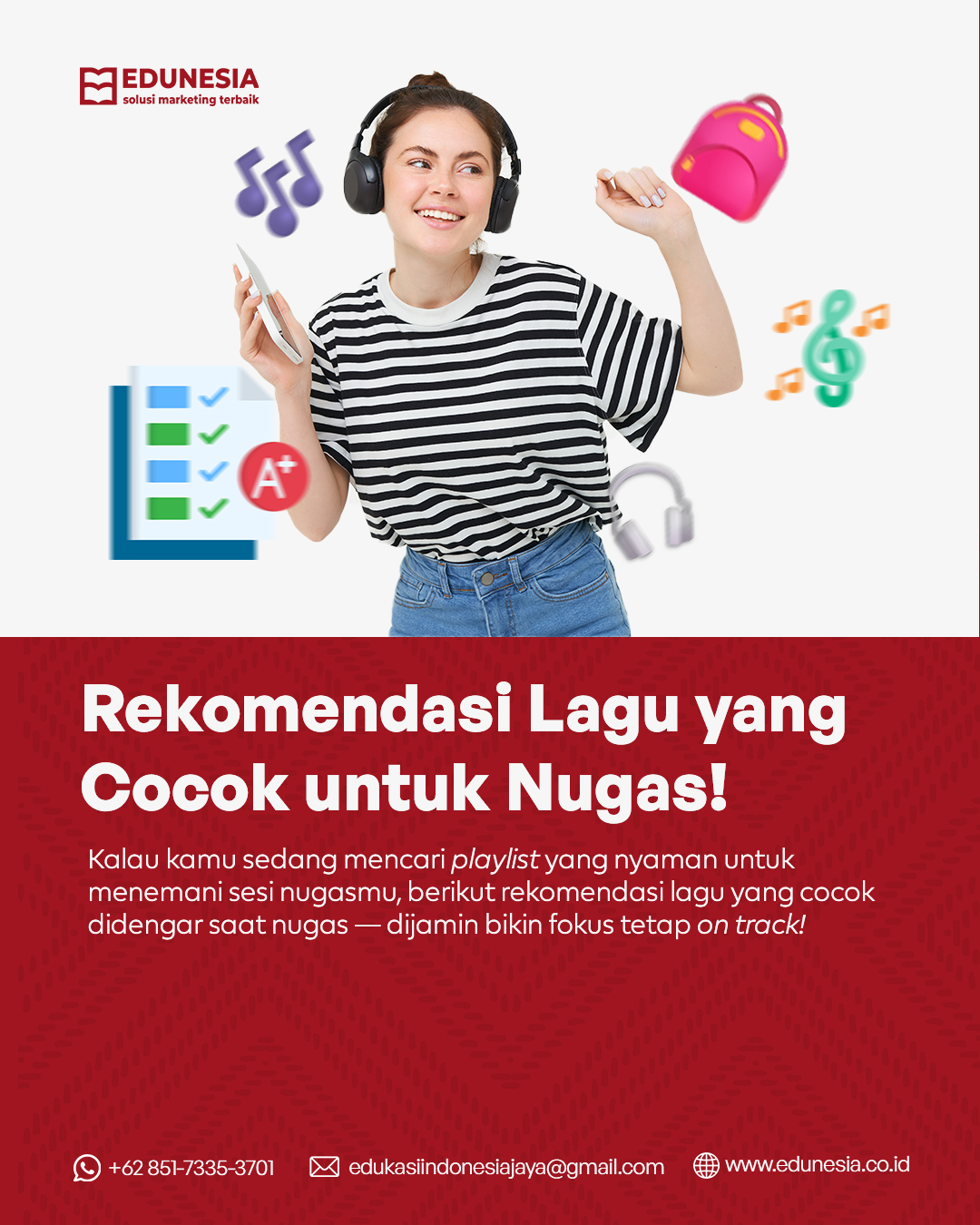 Lagi Nugas? Ini Lagu Yang Wajib Ada Di Playlist Nugasmu!