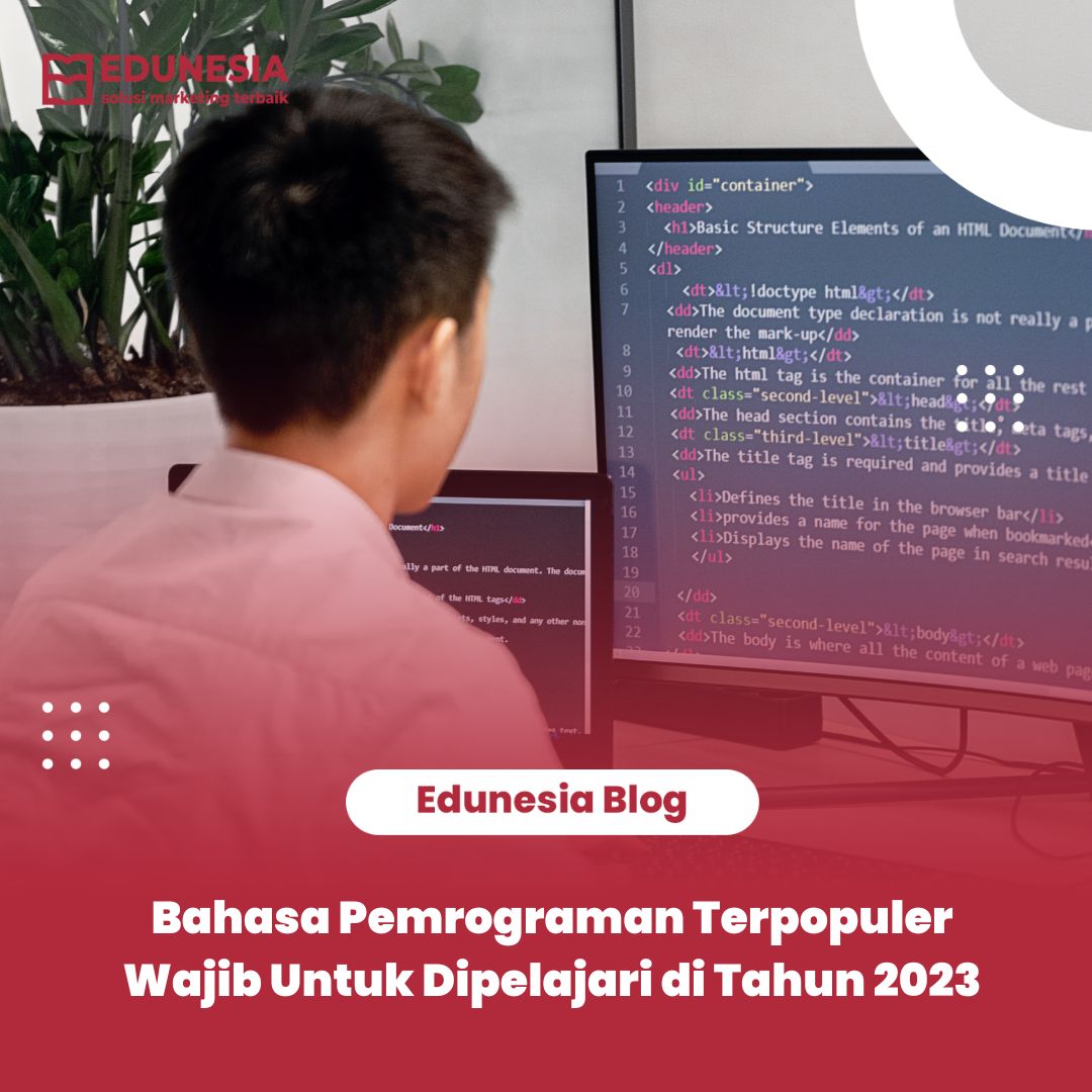 Bahasa Pemrograman Terpopuler Wajib Untuk Dipelajari Di Tahun 2023