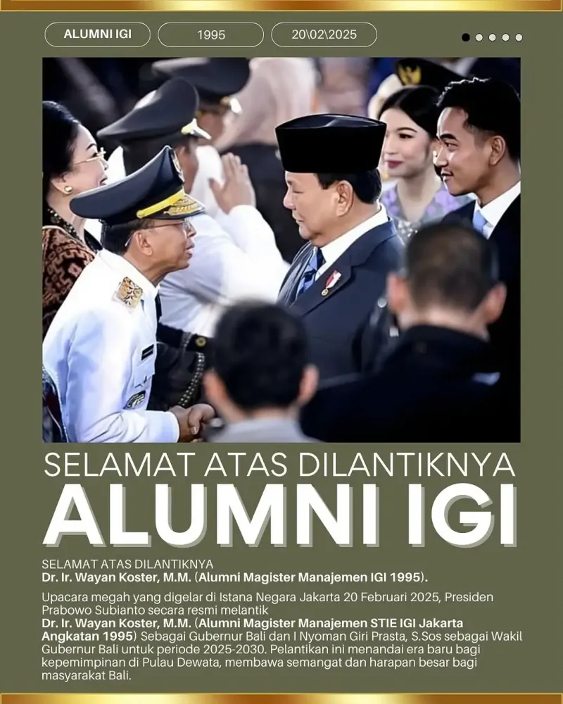 ALUMNI STIE IGI