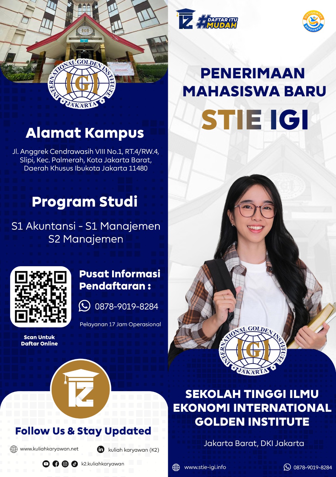 Brosur SEKOLAH TINGGI ILMU EKONOMI INTERNATIONAL GOLDEN INSTITUTE