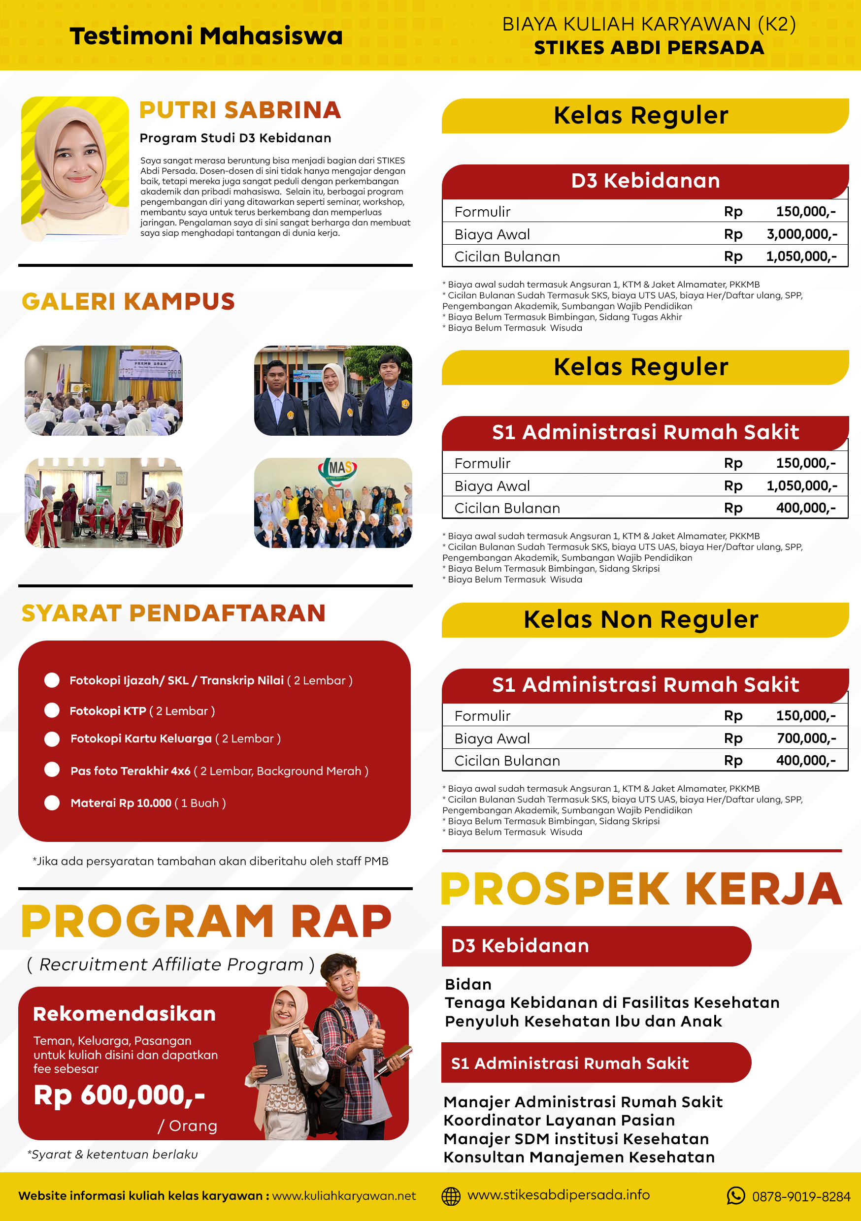 Brosur Belakang
