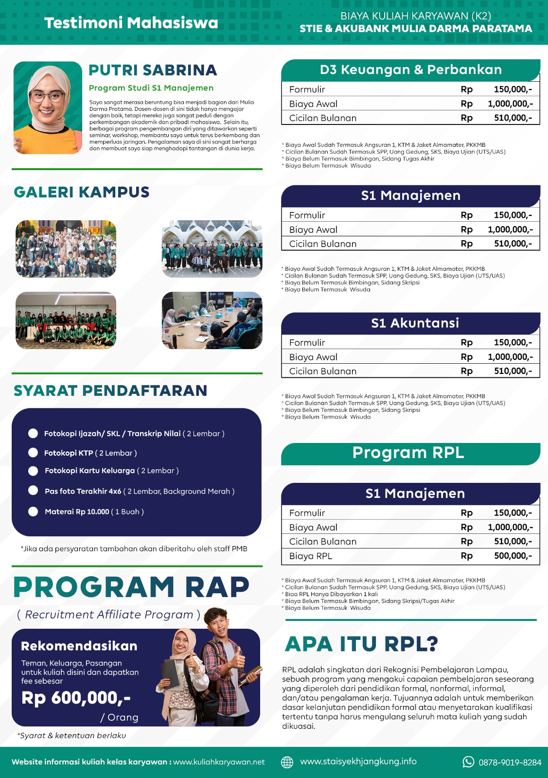 Brosur Belakang