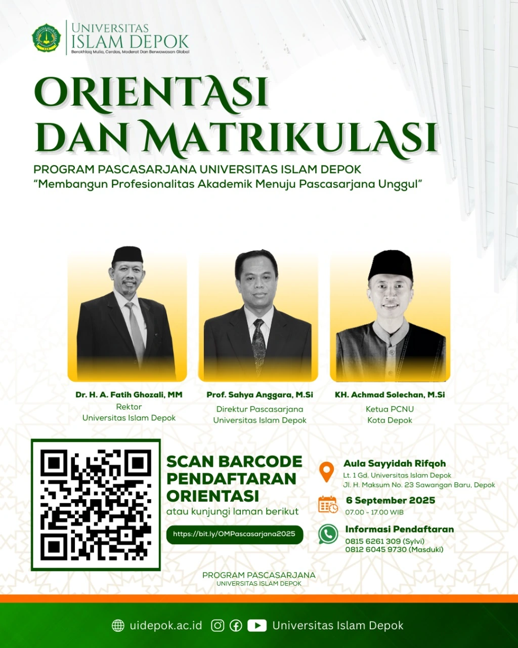 Proses Orientasi Mahasiswa di Univ Islam Depok